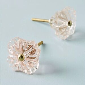NEW Anthropologie Helena Knobs, Blush, Set of 2